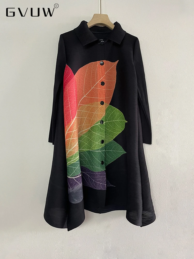 GVUW Lapel Single Breasted Pleated Dress Women Print Color Block Loose Casual Female Fashion Clothing 2023 Spring New 17G0587
GVUW Lapel Single Breasted Pleated Dress Women Print Color Block Loose Casual Female Fashion Clothing 2023 Spring New 17G0587
