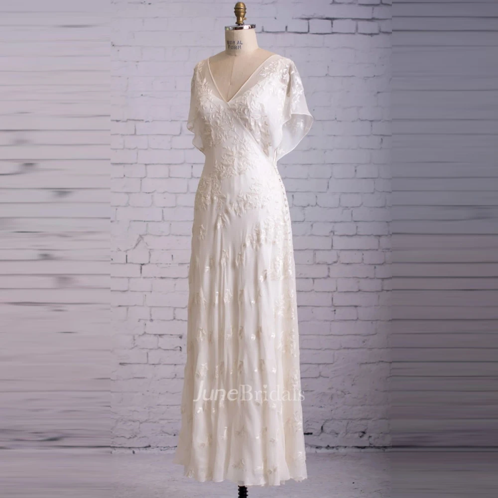 Molisa Sexy V-Neck Lace Beach Wedding Dress A-Line Backless Boho Bride Dresses for Women 2023 Free Shipping Country Bridal Gown
Molisa Sexy V-Neck Lace Beach Wedding Dress A-Line Backless Boho Bride Dresses for Women 2023 Free Shipping Country Bridal Gown