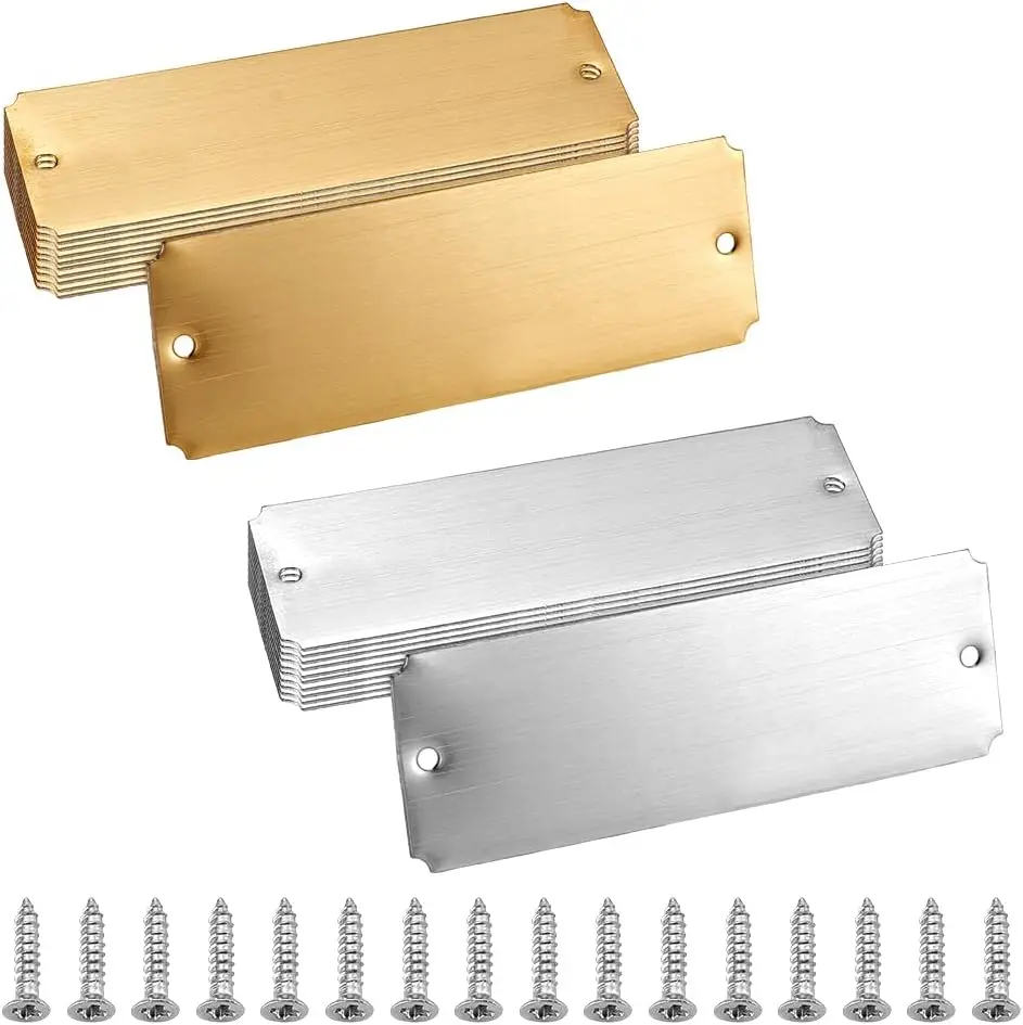 Именные таблички из нержавеющей стали, 20 шт.
Именные таблички из нержавеющей стали, 20 шт.