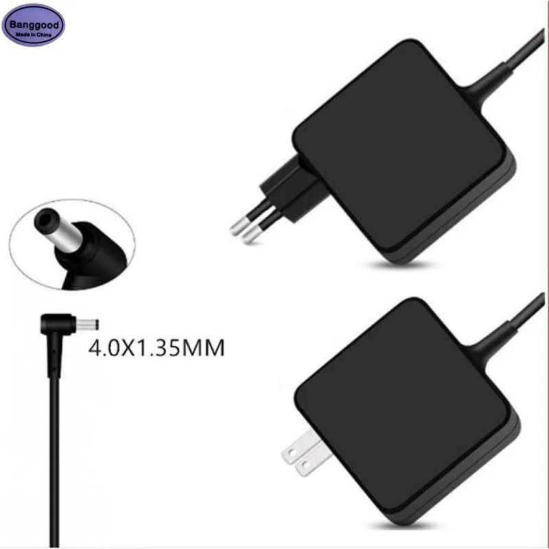 19V 1.75A 33W 4.0*1.35mm Laptop Battery Charger AC Power Adapter For ASUS ADP-33AW S200E X202E X201E Q200 S200L S220 X453M F453
19V 1.75A 33W 4.0*1.35mm Laptop Battery Charger AC Power Adapter For ASUS ADP-33AW S200E X202E X201E Q200 S200L S220 X453M F453