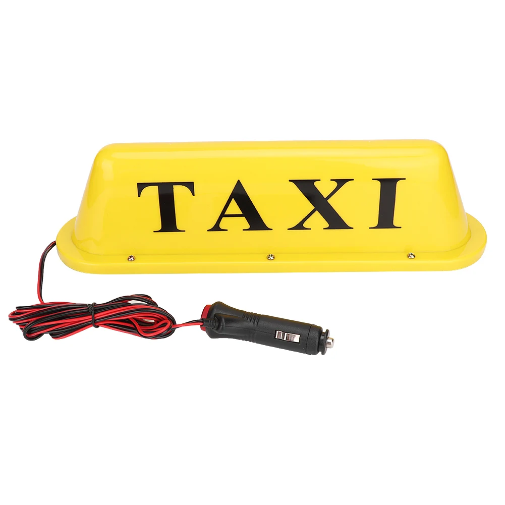 

12 В светодиодный магнитный знак такси на крышу автомобиля супер ярсветильник свет лампа с сигарой (желтый чехол) светодиодный Светодиодный ...