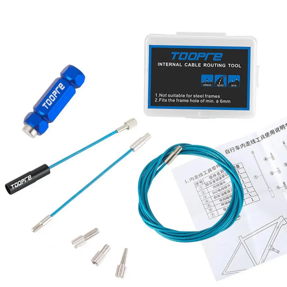 1 Set Universal Wide Applications Repairing Simple Operation Wire Routing Tool Internal Cable Routing Tool for Cycling
1 Set Universal Wide Applications Repairing Simple Operation Wire Routing Tool Internal Cable Routing Tool for Cycling
