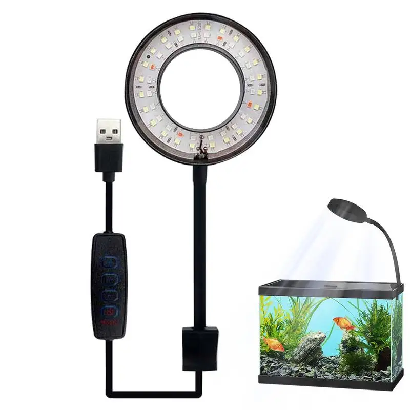 Fish Tank Light Aquarium Lights Fish Tank Lights LED Light 360 Rotatable 8W USB-Plug Low Consumption Colorful Lights For
Fish Tank Light Aquarium Lights Fish Tank Lights LED Light 360 Rotatable 8W USB-Plug Low Consumption Colorful Lights For