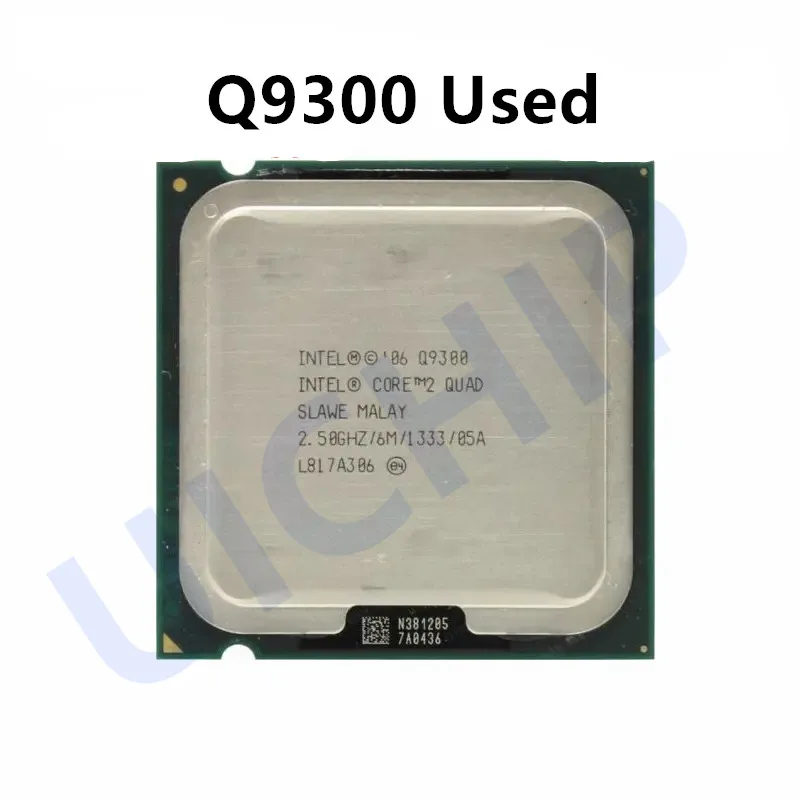 

free shipping Original lntel 2 Quad Q9300 Processor 2.5GHz /6MB Cache/ FSB 1333 Desktop LAG 775 CPUm
