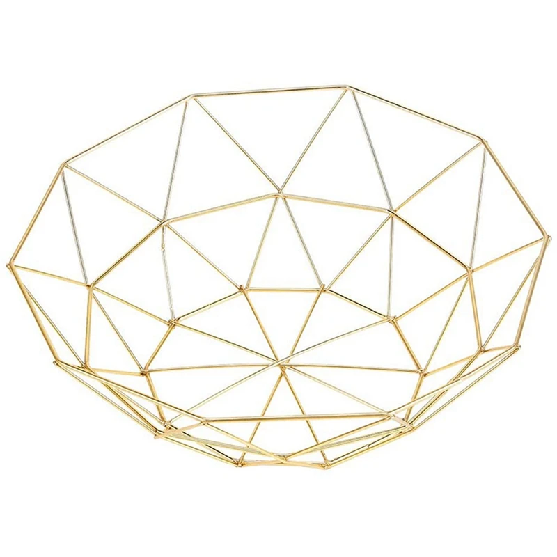 5X Metal Wire Fruit Basket Fruit Bowl, Large Round Bread Storage Bowl Stand 
5X Metal Wire Fruit Basket Fruit Bowl, Large Round Bread Storage Bowl Stand