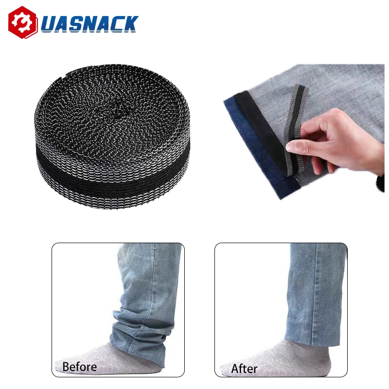 Self-Adhesive Pants Paste Quick Iron on Pants Edge Shorten Repair Pants for Jean Clothing Jean Pant Apparel DIY Sewing Fabric 2M
Self-Adhesive Pants Paste Quick Iron on Pants Edge Shorten Repair Pants for Jean Clothing Jean Pant Apparel DIY Sewing Fabric 2M