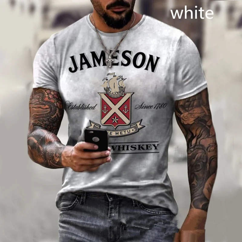 Men's T-shirt Vintage 3D Print Vintage European and American Street Style Short Sleeve T-shirt Men's O-Neck Oversize Top
Men's T-shirt Vintage 3D Print Vintage European and American Street Style Short Sleeve T-shirt Men's O-Neck Oversize Top