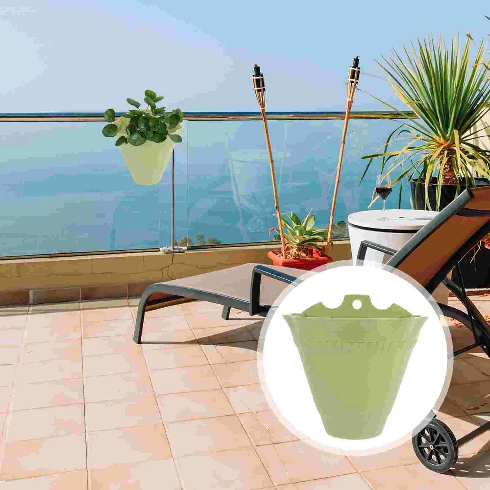 Wall Hanging Flower Pot Flowerpot Pendant Wall-mounted Decorative Plastic Rack Home
Wall Hanging Flower Pot Flowerpot Pendant Wall-mounted Decorative Plastic Rack Home