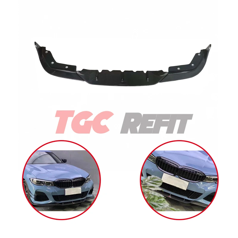 For BMW 3 Series G20 G21 G28 Carbon Fiber TAKD Style Front Bumper Chin Lip Spoiler Lips Protection Cover Trim Kit
For BMW 3 Series G20 G21 G28 Carbon Fiber TAKD Style Front Bumper Chin Lip Spoiler Lips Protection Cover Trim Kit