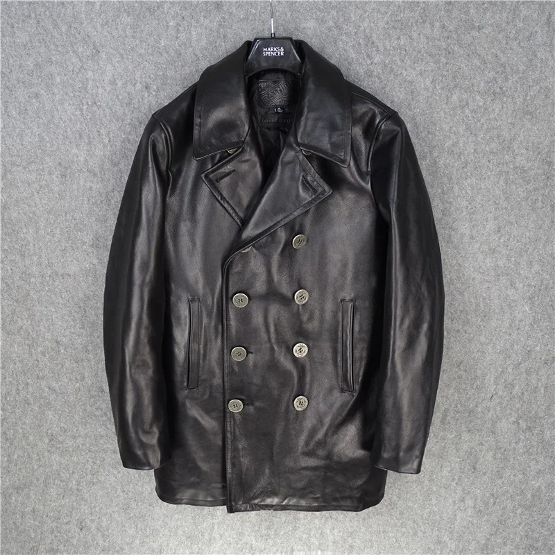 Real High Quality Genuine Leather Jacket Men Cow Coat Warm Cotton Mens Jackets Autumn Winter 2023 Chaquetas Hombre Pph3014
Real High Quality Genuine Leather Jacket Men Cow Coat Warm Cotton Mens Jackets Autumn Winter 2023 Chaquetas Hombre Pph3014
