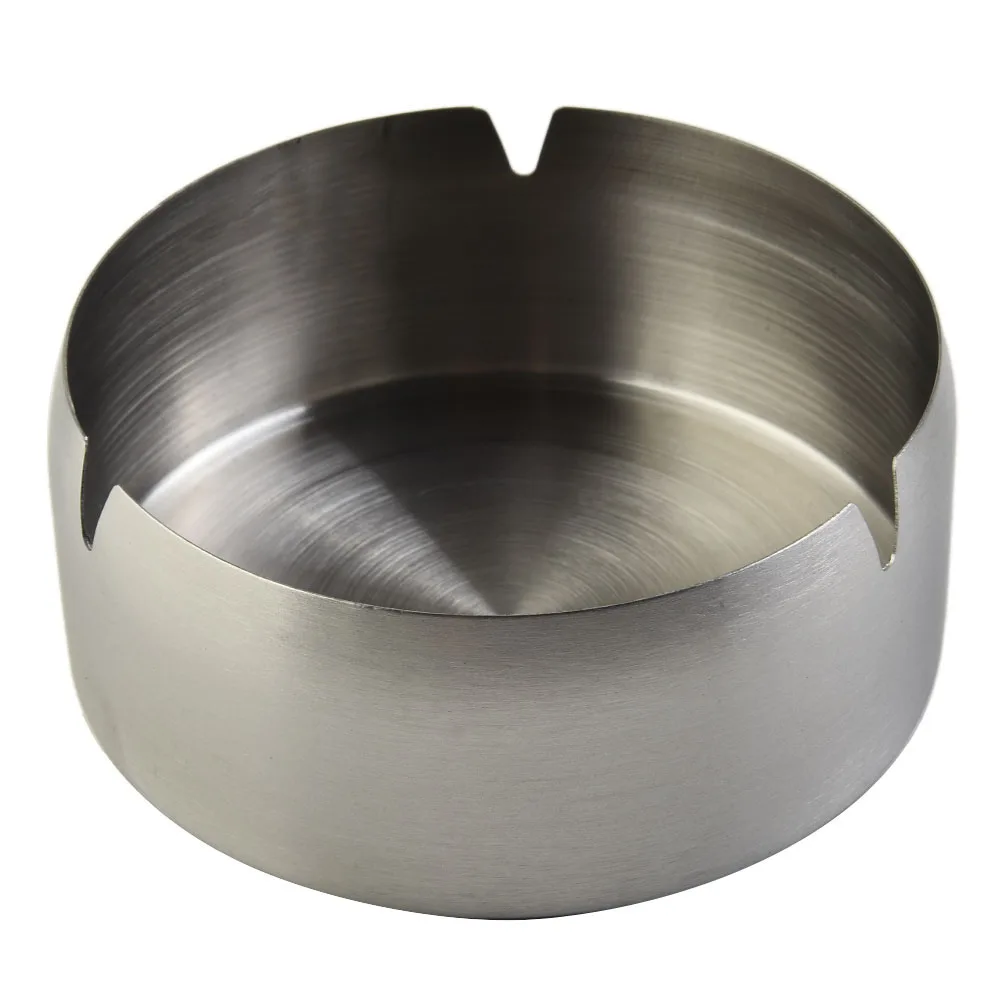 1pc Desktop Silver Metal Gray Round Stainless Steel Ashtray Tray 8x5cm/10x5cm/ 12x5.3cm Restaurant And Outdoor Smoking Tools
1pc Desktop Silver Metal Gray Round Stainless Steel Ashtray Tray 8x5cm/10x5cm/ 12x5.3cm Restaurant And Outdoor Smoking Tools