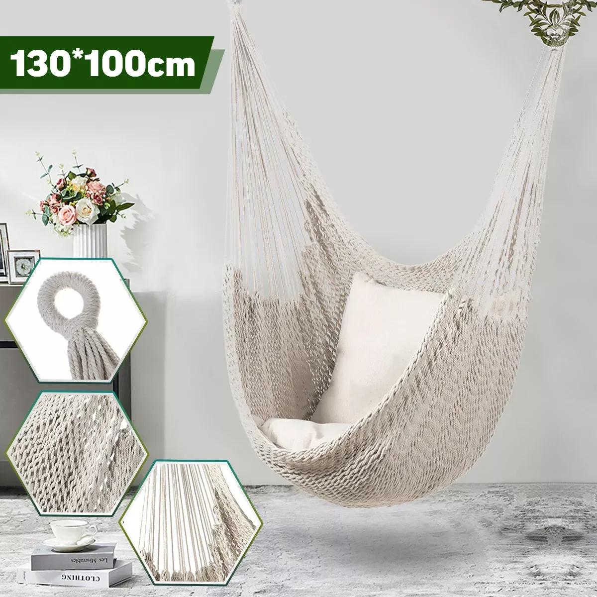 Кресло-гамак для улицы, Скандинавская мебель для дома и сада, спальни, подвесное кресло для детей и взрослых, безопасное качели для кемпинга
Кресло-гамак для улицы, Скандинавская мебель для дома и сада, спальни, подвесное кресло для детей и взрослых, безопасное качели для кемпинга