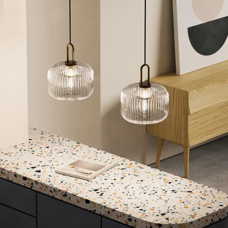 Postmodern Restaurant Glass Chandelier, LED Bar Table and Dining Table, Light Luxury Single Head Small Chandelier E27
Postmodern Restaurant Glass Chandelier, LED Bar Table and Dining Table, Light Luxury Single Head Small Chandelier E27