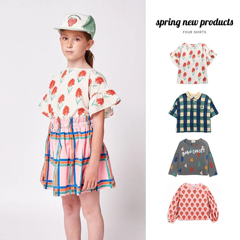 T-shirt 2022 Spring New Children's T-shirt Cotton Flower Short-Sleeved Boy Shirt Strawberry Girl Sweatshirt Children's Clothing
T-shirt 2022 Spring New Children's T-shirt Cotton Flower Short-Sleeved Boy Shirt Strawberry Girl Sweatshirt Children's Clothing