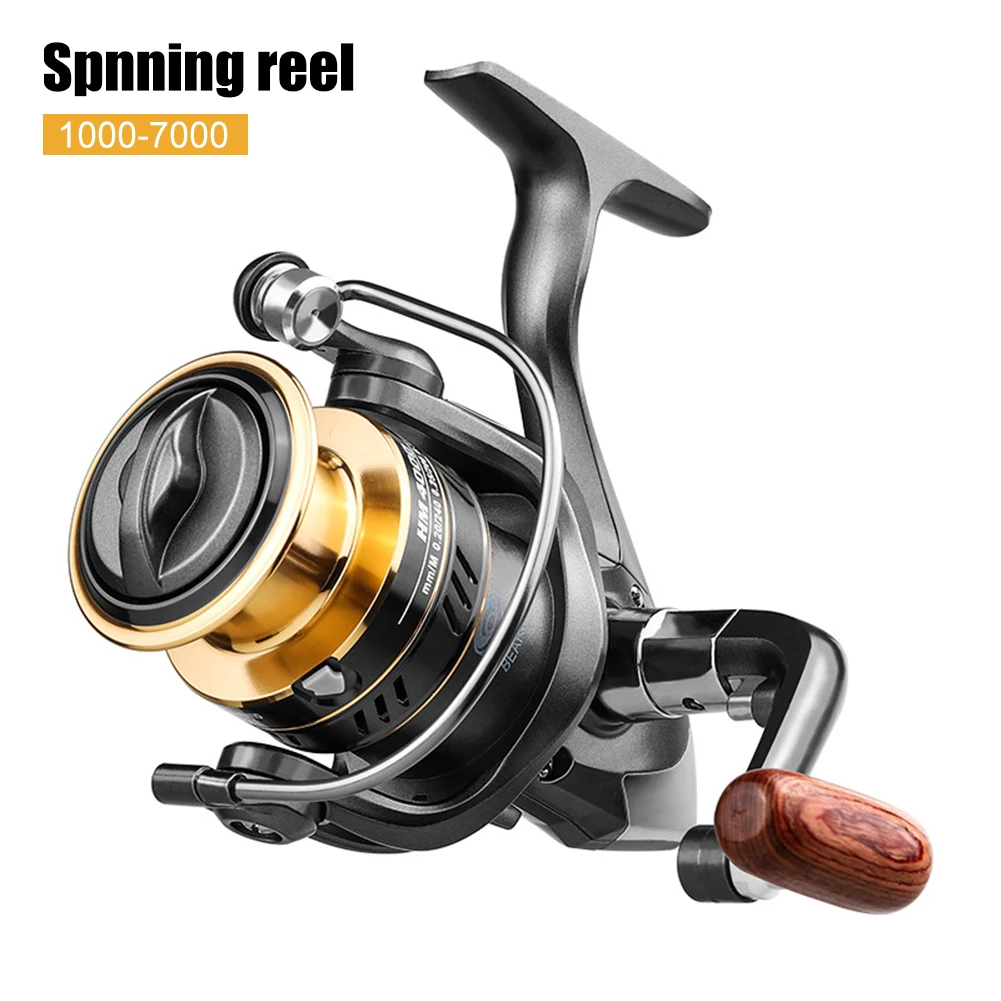 Spinning Reel 1000-7000 Series Fishing Reel 8KG Max Drag Metal Spool Foldable Handle Freshwater Saltwater Carp Fishing Tackle
Spinning Reel 1000-7000 Series Fishing Reel 8KG Max Drag Metal Spool Foldable Handle Freshwater Saltwater Carp Fishing Tackle