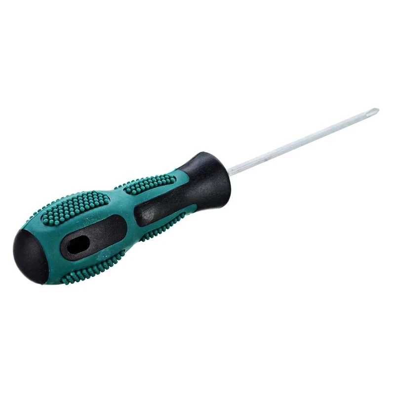 Double Screwdriver Dual Use Magnetic Screwdriver with Slotted and Cross Tips Non Slip Handle and Chrome Vanadium Steel Shaft
Double Screwdriver Dual Use Magnetic Screwdriver with Slotted and Cross Tips Non Slip Handle and Chrome Vanadium Steel Shaft