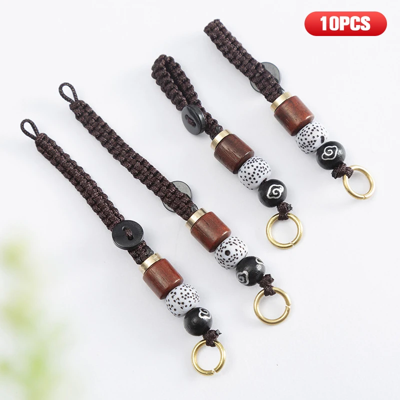 1PC Handmade Rope Hanging Keychain Five Emperors Money Bag Pendant Hand Woven Key Rope New
1PC Handmade Rope Hanging Keychain Five Emperors Money Bag Pendant Hand Woven Key Rope New