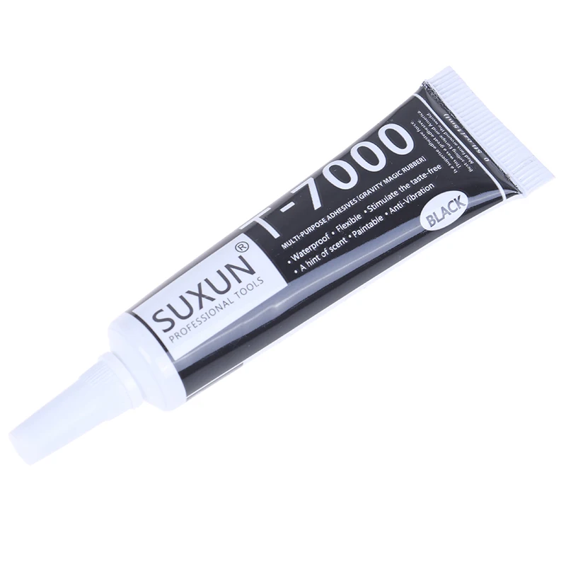 15ml T7000 Super Black Epoxy Resin T-7000 Black Body Rubber Super Sealant Mobile Phone Touch Screen Repair Glue 
15ml T7000 Super Black Epoxy Resin T-7000 Black Body Rubber Super Sealant Mobile Phone Touch Screen Repair Glue