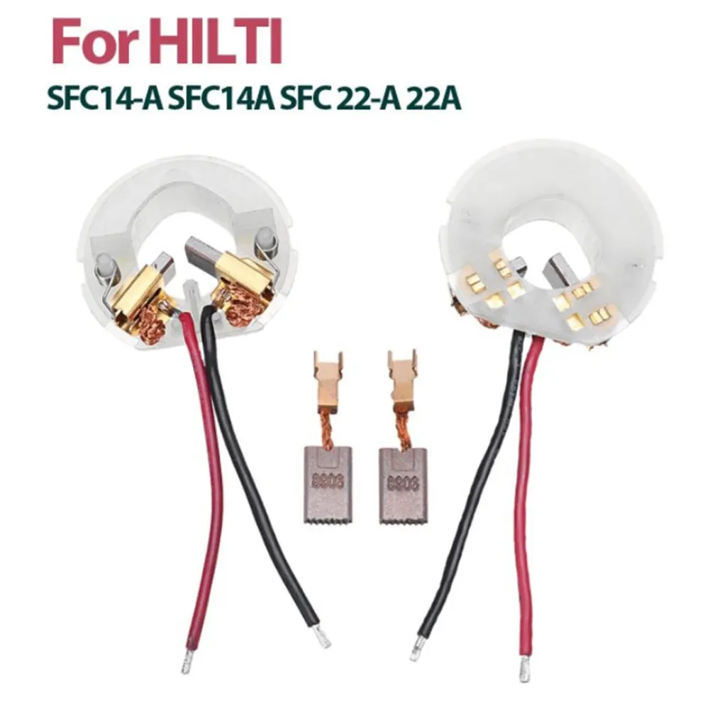 1 Set For HILTI 4pcs Carbon Brush Holder Motor Carbon Brushes SFC14-A SFC14A SFC 22-A 22A Electric Drill Parts Power Tools
1 Set For HILTI 4pcs Carbon Brush Holder Motor Carbon Brushes SFC14-A SFC14A SFC 22-A 22A Electric Drill Parts Power Tools