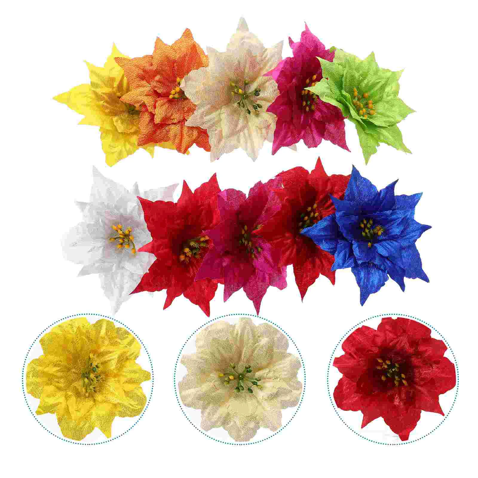 Christmas Flower Flowers Tree Artificial Decorationspoinsettia Wreath Ornaments Silver Wedding Decor Home Brithday Arrangement
Christmas Flower Flowers Tree Artificial Decorationspoinsettia Wreath Ornaments Silver Wedding Decor Home Brithday Arrangement