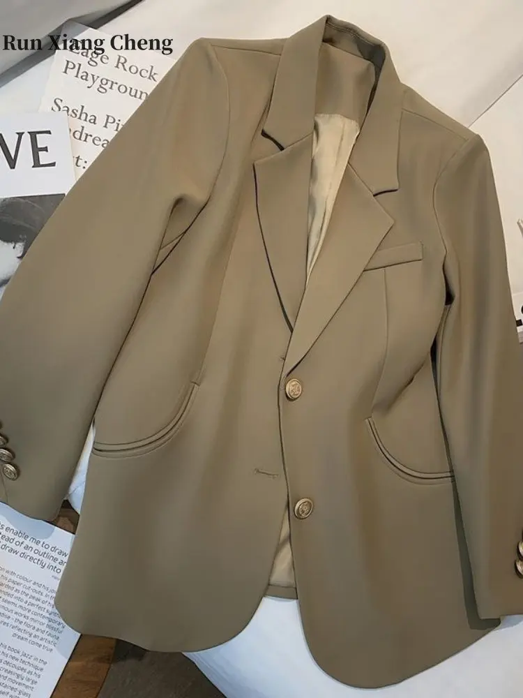 Spring Blazer Women's 2023 Fashion Oversize Senior Design Sense College Style Loose Chic and Elegant Button Decoration Coat
Spring Blazer Women's 2023 Fashion Oversize Senior Design Sense College Style Loose Chic and Elegant Button Decoration Coat