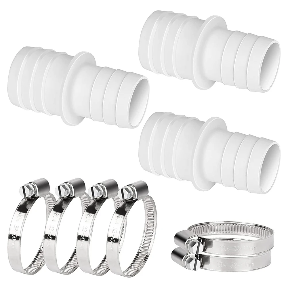 Pool Hose Adapter 2/3/4 X Hose Connector Set With 38 Mm Hose Nozzles Connector For Garden Hoses Swimming Pool Parts
Pool Hose Adapter 2/3/4 X Hose Connector Set With 38 Mm Hose Nozzles Connector For Garden Hoses Swimming Pool Parts