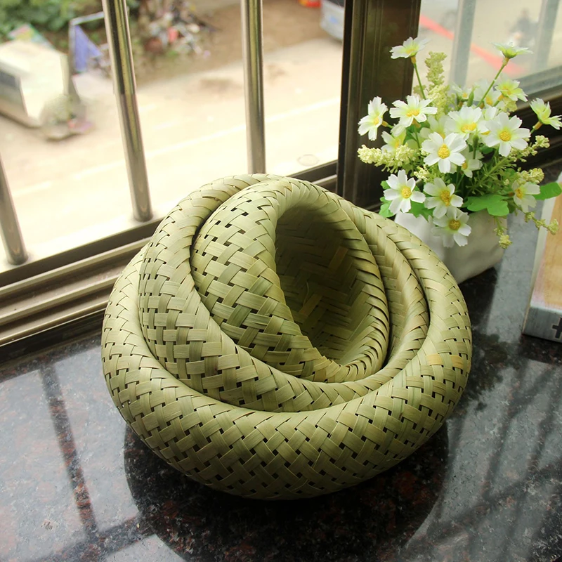 Handmade Bamboo Products Storage Basket Woven Bamboo Basket Bamboo Woven Bird's Nest Type Household Basket Handicraft
Handmade Bamboo Products Storage Basket Woven Bamboo Basket Bamboo Woven Bird's Nest Type Household Basket Handicraft