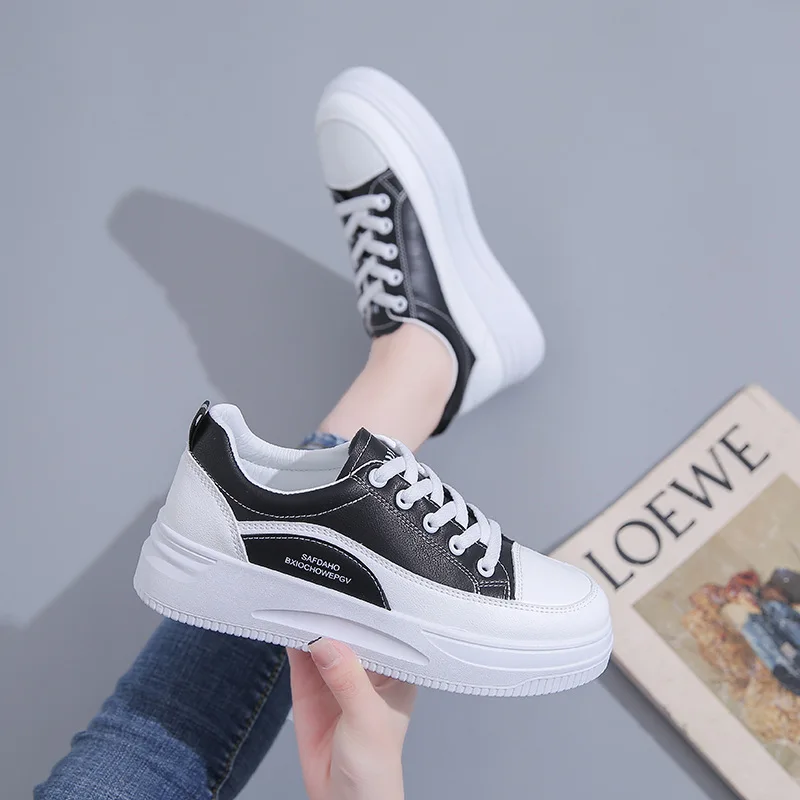 Women's White Shoes 2022 Korean Style Versatile Casual Super Popular Shoes Student Platform Sneakers
Women's White Shoes 2022 Korean Style Versatile Casual Super Popular Shoes Student Platform Sneakers
