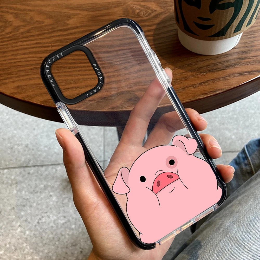 Cartoon Cute Pig Case for iPhone 14ProMax 14Plus 13Pro 12Pro 11 Pro Max Transparent Soft Cover for iPhone 14 13 12 11 Fundas
Cartoon Cute Pig Case for iPhone 14ProMax 14Plus 13Pro 12Pro 11 Pro Max Transparent Soft Cover for iPhone 14 13 12 11 Fundas