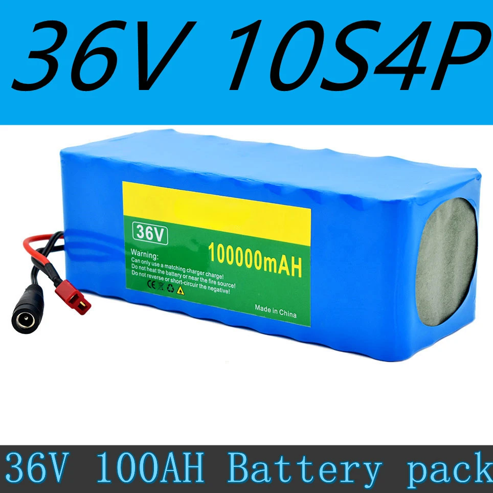 2021 NEW 100% Original 36V Battery 10S4P 100Ah Battery Pack 1000W High Power Battery 42V Ebike Electric Bike BMS T Plug
2021 NEW 100% Original 36V Battery 10S4P 100Ah Battery Pack 1000W High Power Battery 42V Ebike Electric Bike BMS T Plug