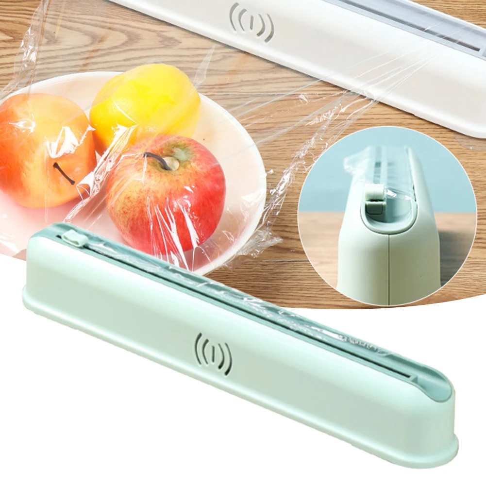 Cling Film Cutter with Slide Cutter Multipurpose Plastic Wrap Dispenser Adjustable Foil Divider Kitchen Accessories Organizer
Cling Film Cutter with Slide Cutter Multipurpose Plastic Wrap Dispenser Adjustable Foil Divider Kitchen Accessories Organizer