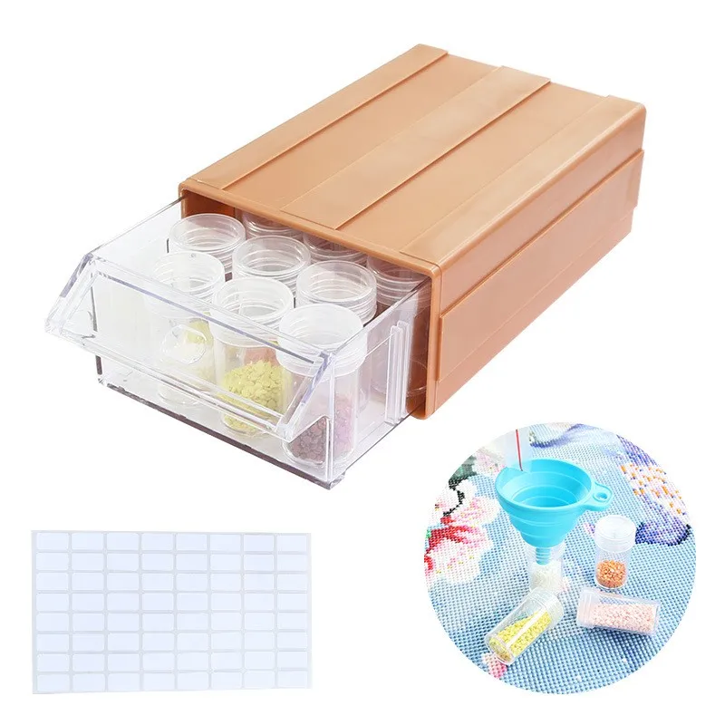 5d Diamond Painting Beads Storage Container with Detachable Boxes and Individual Grids for Storage Beads Drills Jewelry
5d Diamond Painting Beads Storage Container with Detachable Boxes and Individual Grids for Storage Beads Drills Jewelry