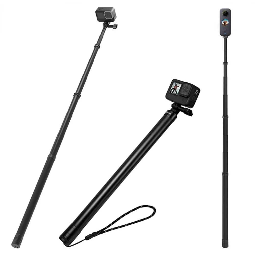 Telesin – 118 inch /3m super long monopod, suitable for carbon fiber self timer stick of GoPro hero 10987654 Max insta360 one X
Telesin – 118 inch /3m super long monopod, suitable for carbon fiber self timer stick of GoPro hero 10987654 Max insta360 one X