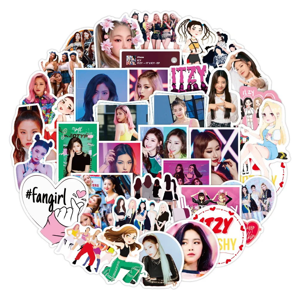 10/30/50PCS KPOP Korean Girl Group Singer Cool Sticker DIY Kids Gift For Suitcase Water Cup Skateboard Ipai Sticker Wholesale
10/30/50PCS KPOP Korean Girl Group Singer Cool Sticker DIY Kids Gift For Suitcase Water Cup Skateboard Ipai Sticker Wholesale