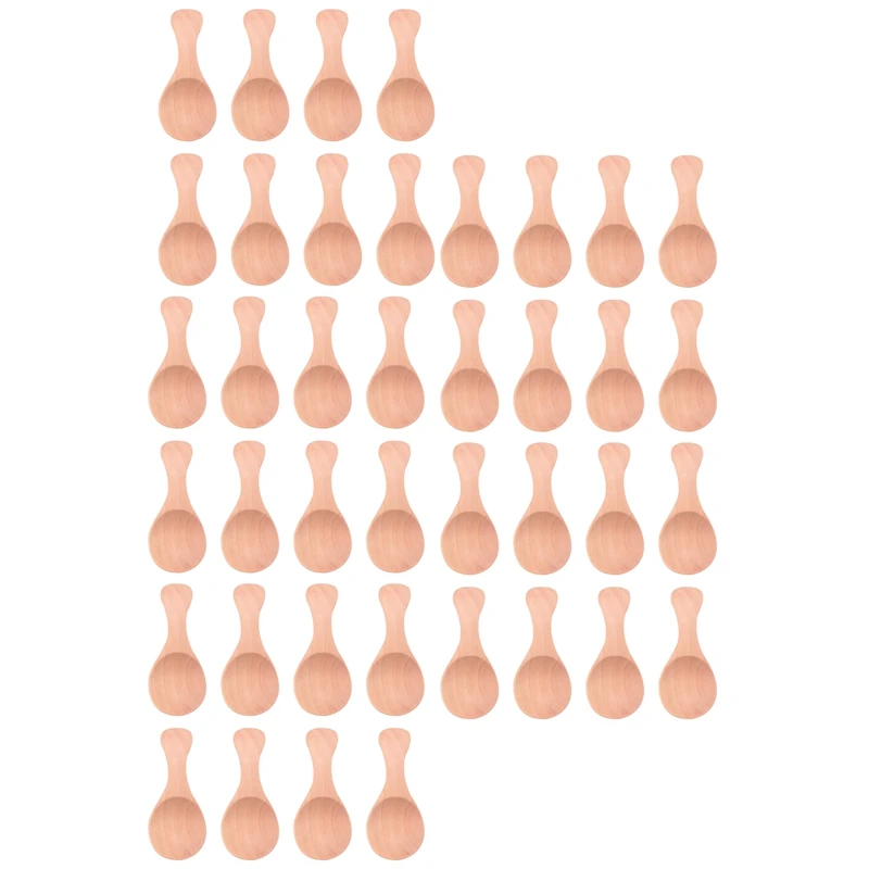 40 шт., Маленькая деревянная ложка для соли
40 шт., Маленькая деревянная ложка для соли