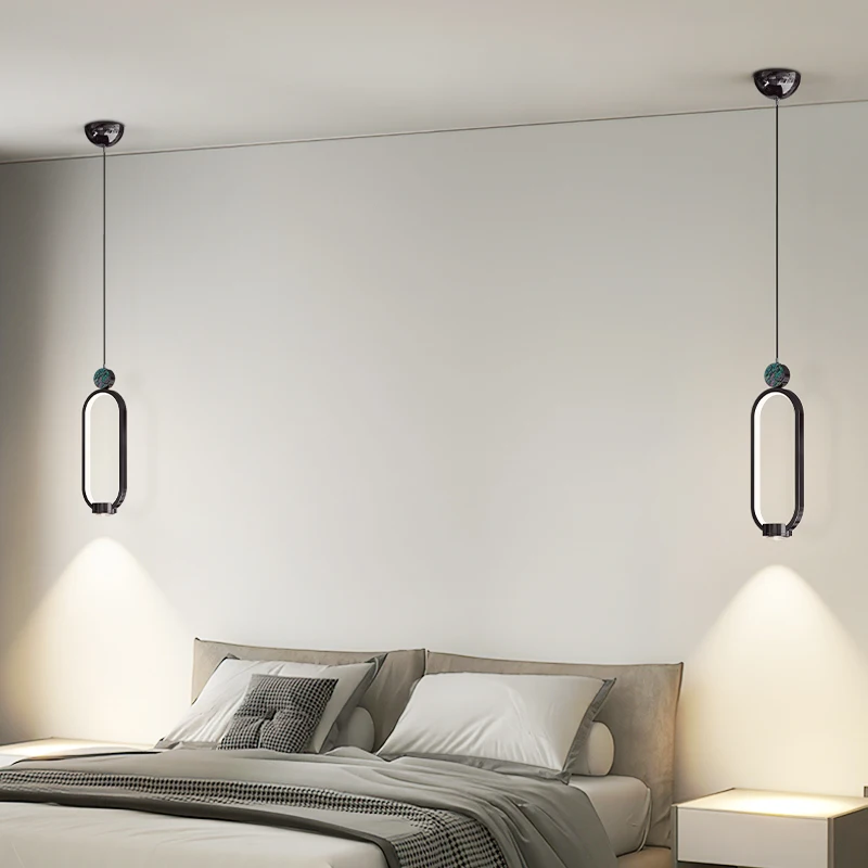 New Long Pendant Light For Kitchen Island Modern Geometric Pendant Lamp Black Bedroom Background Indoor Decor Lighting Fixture
New Long Pendant Light For Kitchen Island Modern Geometric Pendant Lamp Black Bedroom Background Indoor Decor Lighting Fixture