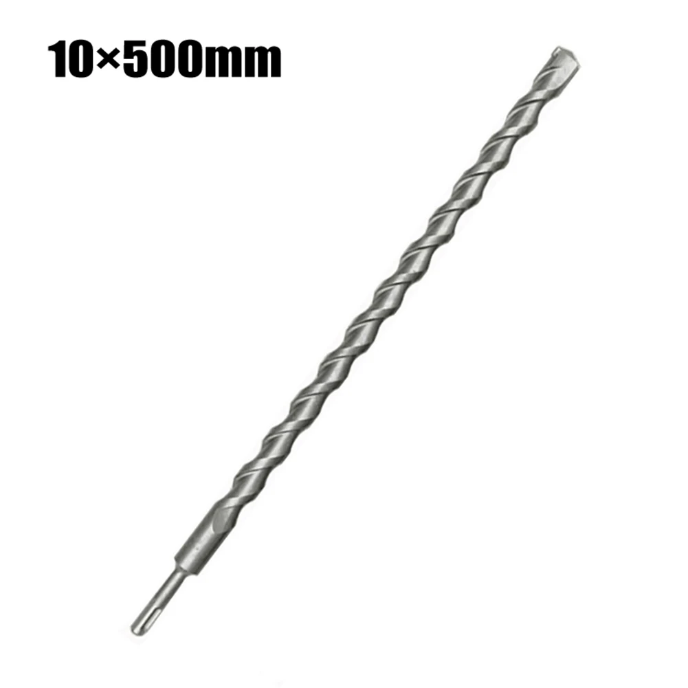 

1pc 500mm Carbide Steel Impact Drill Bit SDS Plus Shank Masonry Concrete Drill Bit For Concrete Limestone Natural Drilling Tools