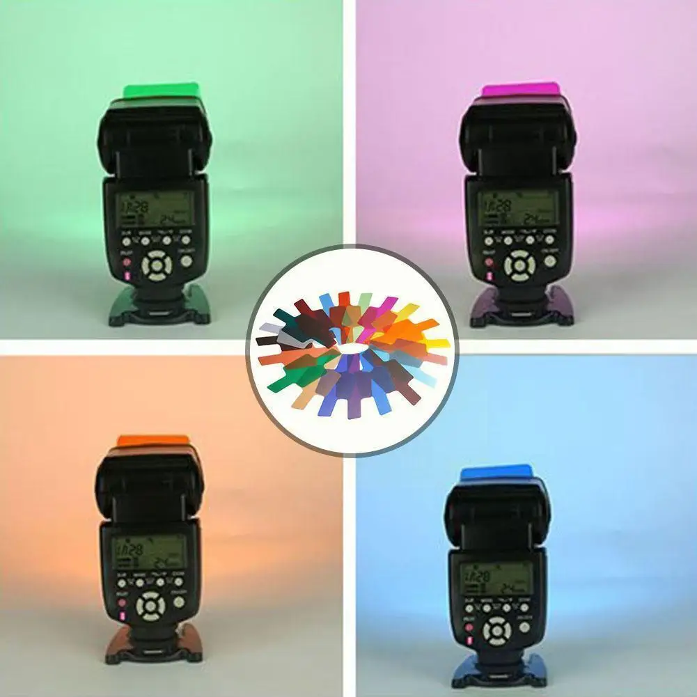 Цветной фильтр для вспышки Speedlite, фотографические карты для фотоаппарата, гелевый фильтр для вспышки L0c2
Цветной фильтр для вспышки Speedlite, фотографические карты для фотоаппарата, гелевый фильтр для вспышки L0c2