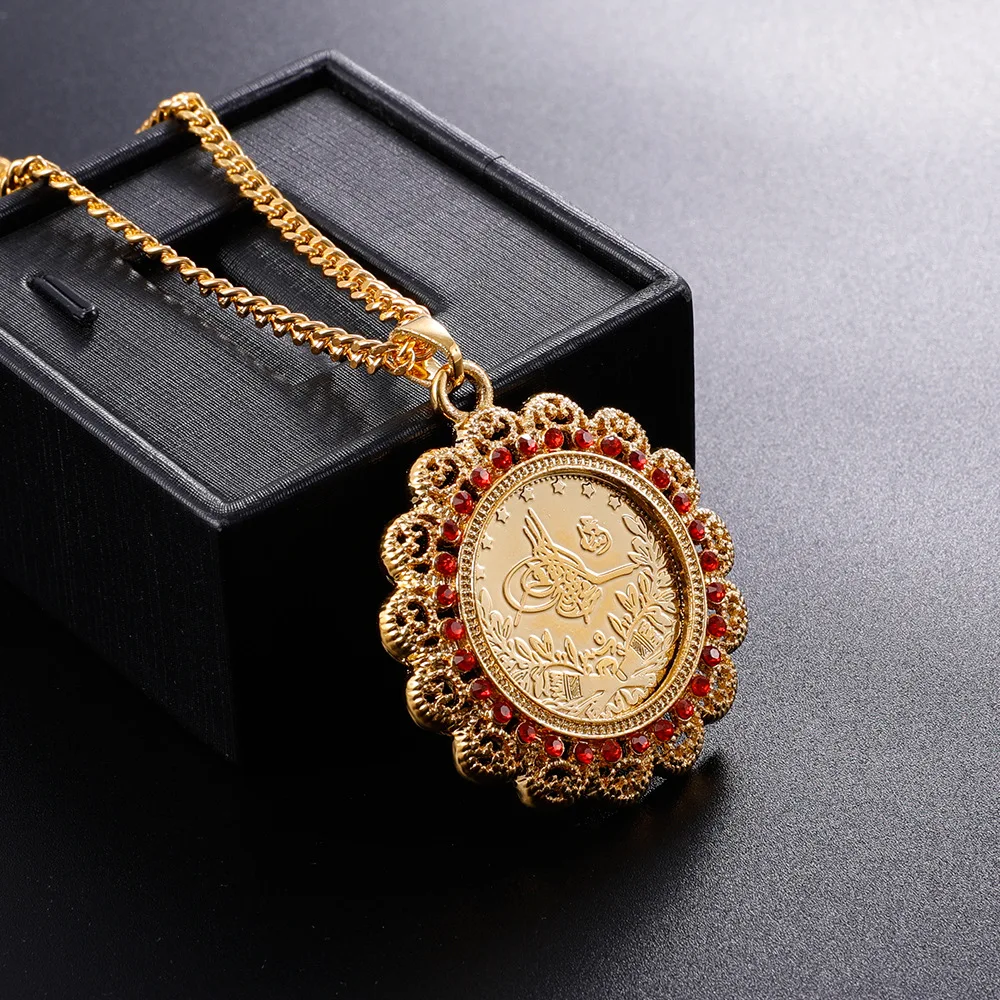 New Kurdish Style Pendant Necklace Turkish Ottoman Totem Coin Pendant Arab Muslim Women Necklace Jewelry Gifts
New Kurdish Style Pendant Necklace Turkish Ottoman Totem Coin Pendant Arab Muslim Women Necklace Jewelry Gifts