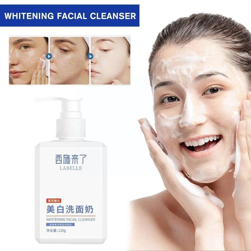 Whitening Facial Cleanser Moisturizes Lightens Spots And Brightens Cleanser Brightens Nicotinamide Facial Whitens G0O0
Whitening Facial Cleanser Moisturizes Lightens Spots And Brightens Cleanser Brightens Nicotinamide Facial Whitens G0O0