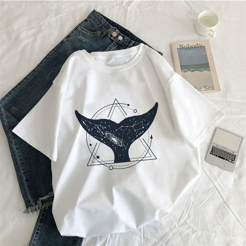 Vintage Whale Tail Printed Gothic Tshirt Cosmic Belief Harajuku Summer Tops T Shirt Women Vintage Streetwear Vegan T-shirt 
Vintage Whale Tail Printed Gothic Tshirt Cosmic Belief Harajuku Summer Tops T Shirt Women Vintage Streetwear Vegan T-shirt