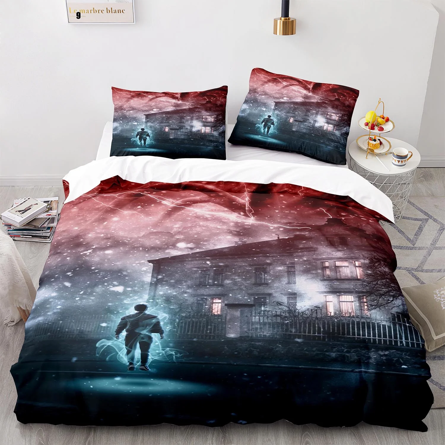 Stranger Things Horror Movie Comforter Bedding Set 3D Print Queen Twin Single Duvet Cover Set Pillowcase Home Luxury
Stranger Things Horror Movie Comforter Bedding Set 3D Print Queen Twin Single Duvet Cover Set Pillowcase Home Luxury