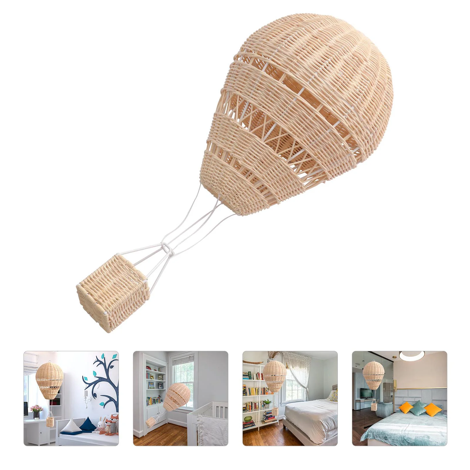 Balloon Air Hot Hanging Decor Woven Rattan Ornament Wall Decoration Nursery Room Decorations Ornaments Wicker Floating The Skies
Balloon Air Hot Hanging Decor Woven Rattan Ornament Wall Decoration Nursery Room Decorations Ornaments Wicker Floating The Skies
