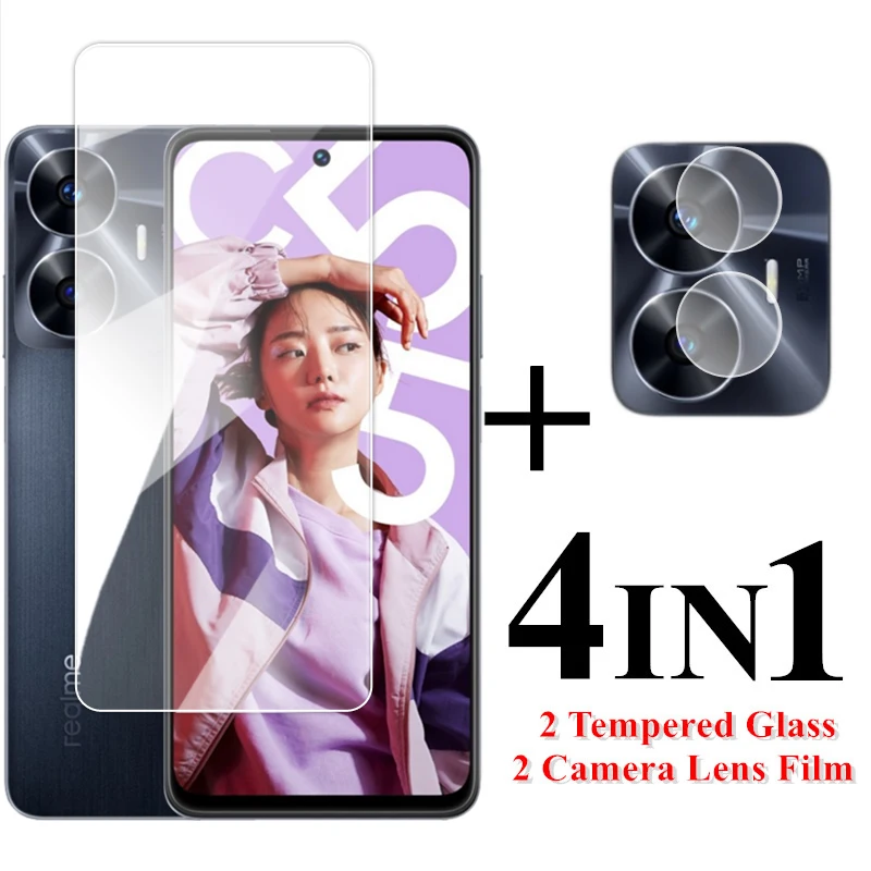 For Realme C55 Glass 6.72 inch Full Glue Transparent HD Screen Protector For Realme C55 Tempered Glass For Realme C55 Lens Film
For Realme C55 Glass 6.72 inch Full Glue Transparent HD Screen Protector For Realme C55 Tempered Glass For Realme C55 Lens Film