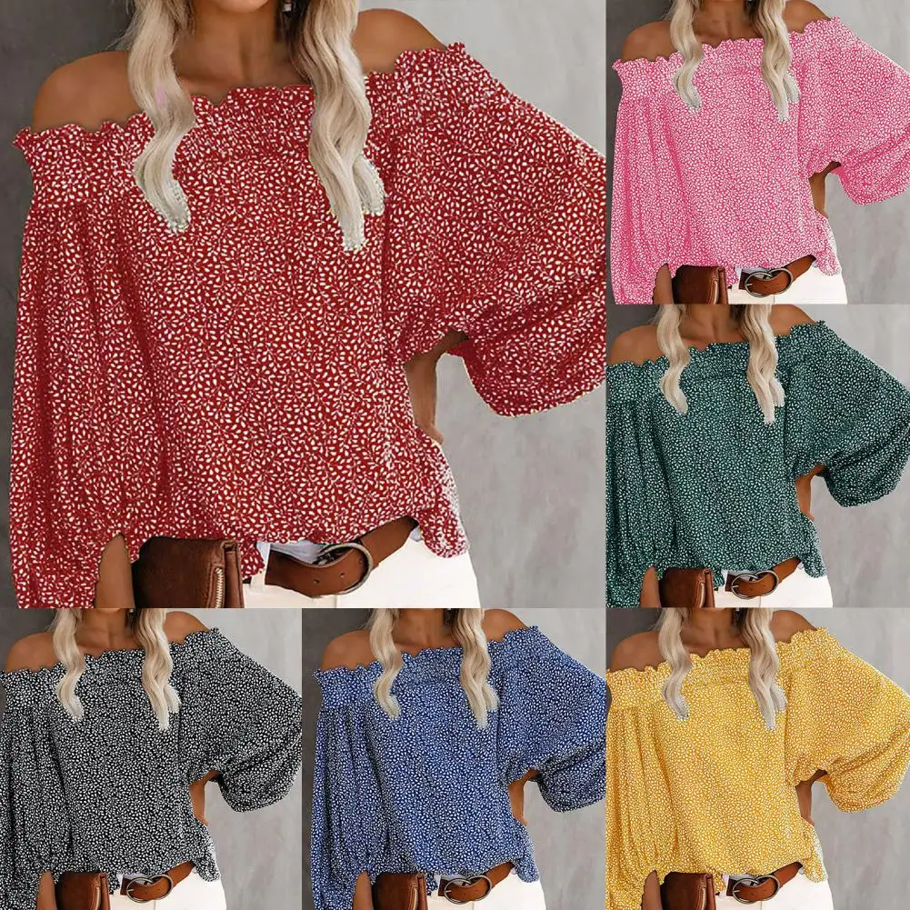 Fashion Women Blouse Streetwear Pullover Floral Print Lady Blouse Breathable Top Women Tops for Going Out
Fashion Women Blouse Streetwear Pullover Floral Print Lady Blouse Breathable Top Women Tops for Going Out