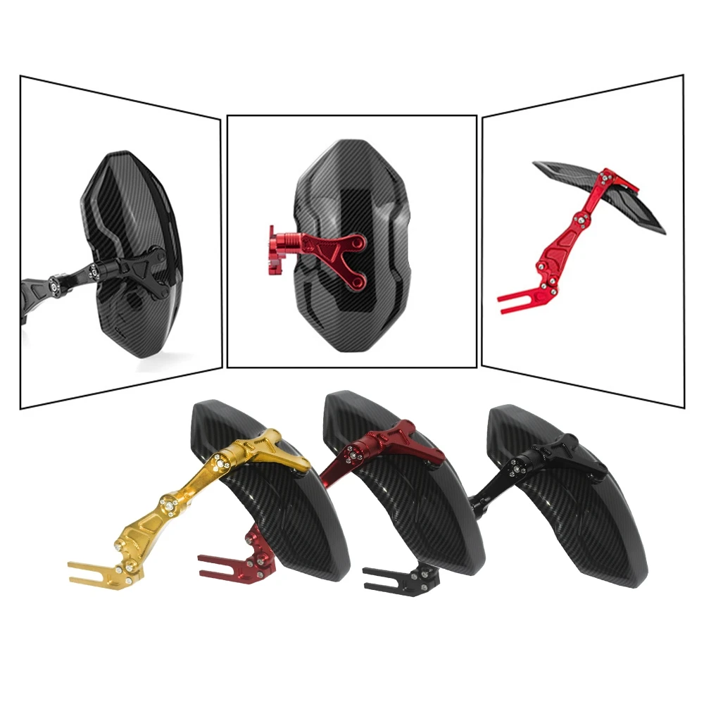 Universal Electric Motorcycle Rear Mudguard Splash Guard for Honda CB400 650R CRF1000 Yamaha MT03 XMAX 300 MSX 125 Black
Universal Electric Motorcycle Rear Mudguard Splash Guard for Honda CB400 650R CRF1000 Yamaha MT03 XMAX 300 MSX 125 Black