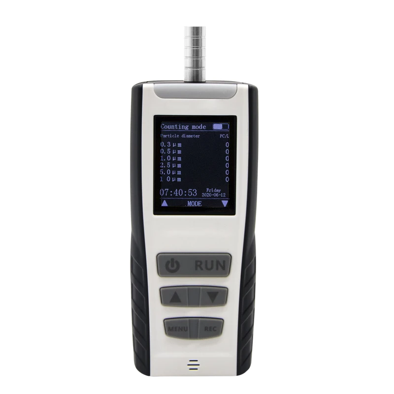 

Dust Particle Counter Gas Detector Pm2.5 Pm10 Air Particulates Measure Meter Particle Air Ion Counter Sensor