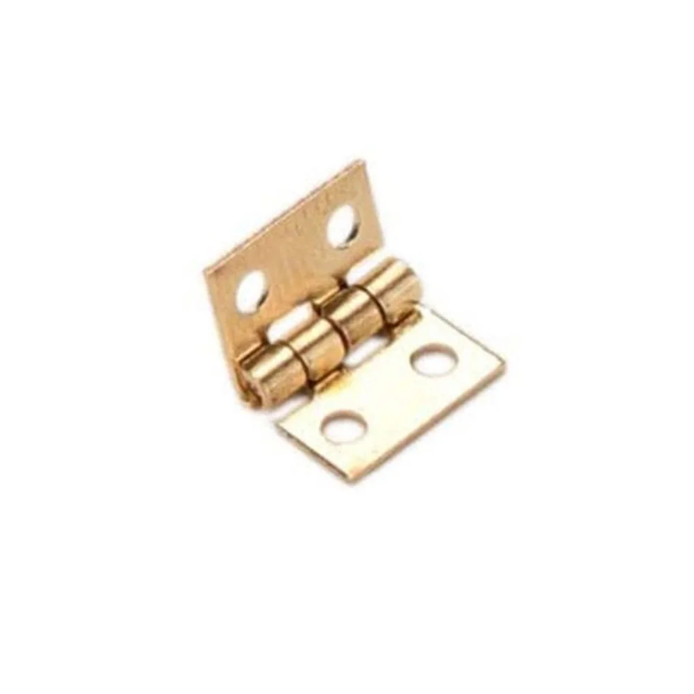 50pcs Mini Brass Hinge For Small Craft Door Box Gold 8*10mm Hinges Mini Metal Hinge House Miniature Cabine Dollhouse New Hinges
50pcs Mini Brass Hinge For Small Craft Door Box Gold 8*10mm Hinges Mini Metal Hinge House Miniature Cabine Dollhouse New Hinges
