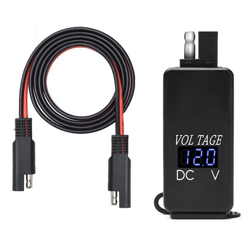 Переходник SAE-USB с вольтметром для мотоцикла, быстроразъемный штекер с водонепроницаемой двойной USB-зарядкой для смартфона
Переходник SAE-USB с вольтметром для мотоцикла, быстроразъемный штекер с водонепроницаемой двойной USB-зарядкой для смартфона