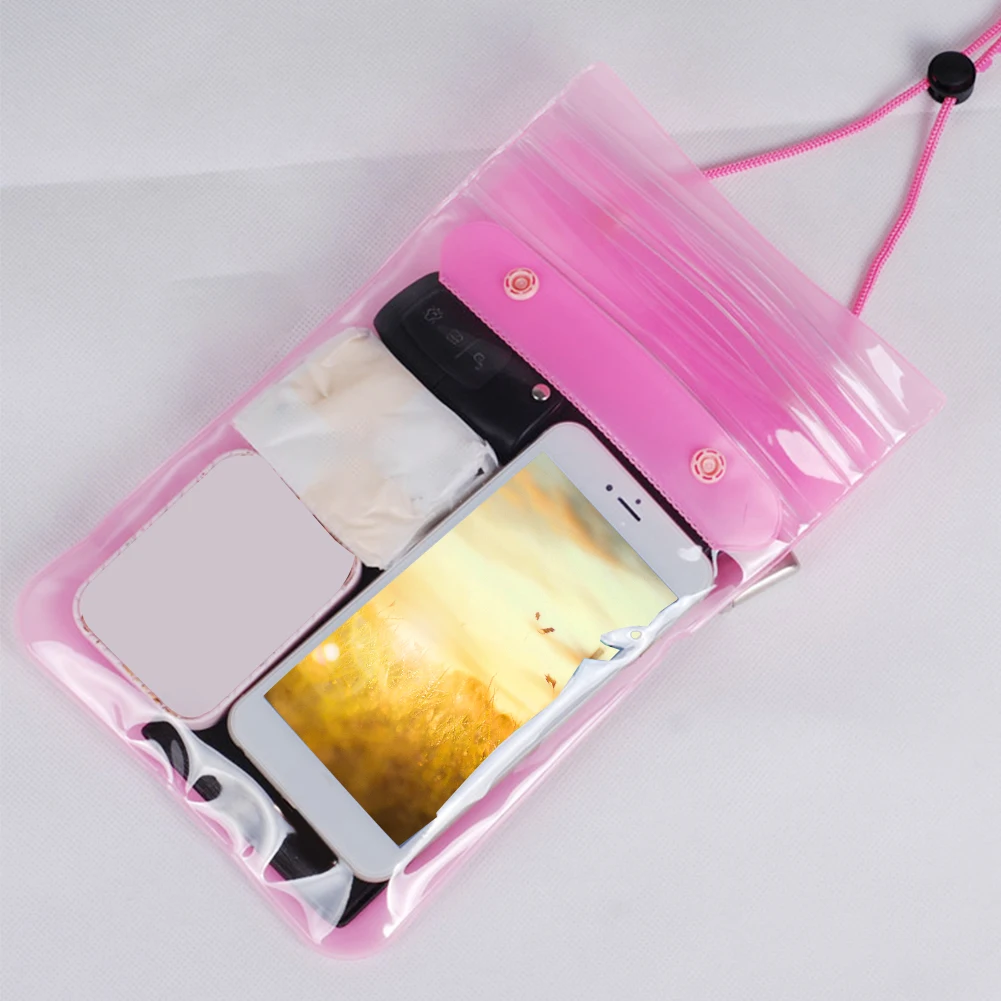 Waterproof Dry Keys Wallets Cosmetics Songkran Festival Swimming Bag Beach Rafting With Straps Dirtproof Phone Storage Outdoor
Waterproof Dry Keys Wallets Cosmetics Songkran Festival Swimming Bag Beach Rafting With Straps Dirtproof Phone Storage Outdoor
